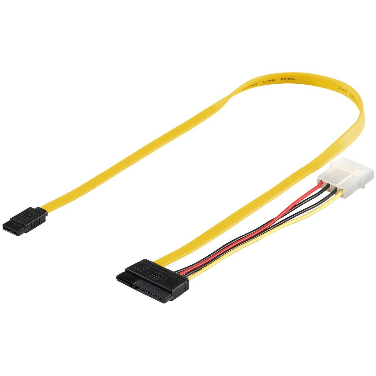 Goobay SATA-Kabel Serial ATA 150/300, Interne Kabel (PC)