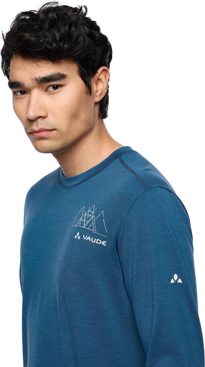 Actual product image Vaude Monviso Wool L/S T-Shirt II (S)