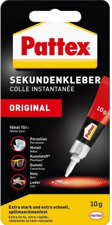 Image du produit Pattex Sekundenkleber (10 g, 10 ml)