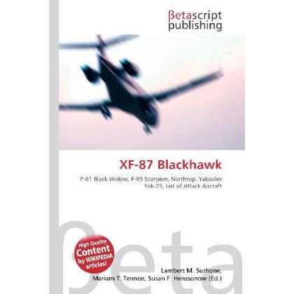 XF-87 Blackhawk, Fachbücher von Miriam T. Timpledon, Lambert M. Surhone, Susan F. Marseken