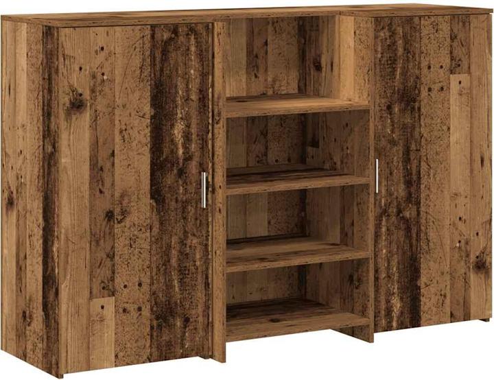 Produktbild vidaXL Empfangstheke Altholz-Optik 155x50x103,5 cm Holzwerkstoff