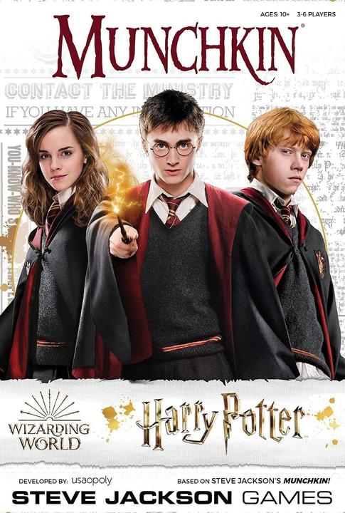 Produktbild USAopoly Munchkin Harry Potter (Englisch, 3 - 6 Spieler)
