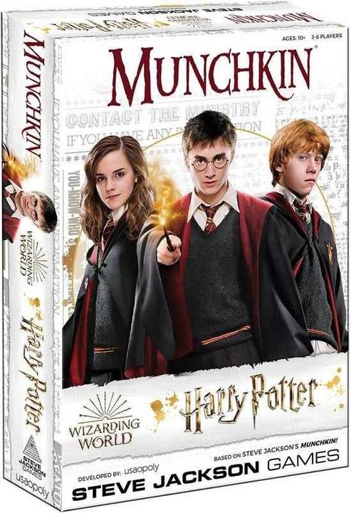 Produktbild USAopoly Munchkin Harry Potter (Englisch, 3 - 6 Spieler)