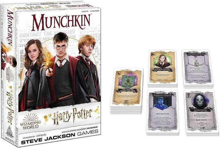 Produktbild USAopoly Munchkin Harry Potter (Englisch, 3 - 6 Spieler)