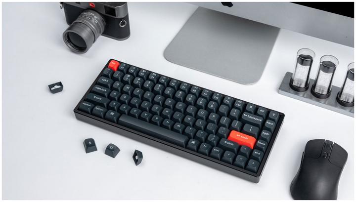 Image du produit Keychron Clé K2Pro 75% Alu RGB Gat Brown K2P-J3-FR (DE, Sans fil)