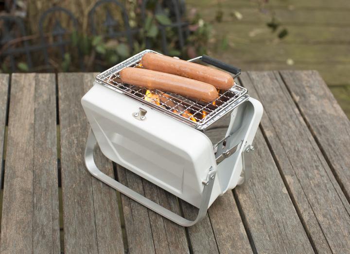 Actual product image Kikkerland Small Briefcase BBQ
