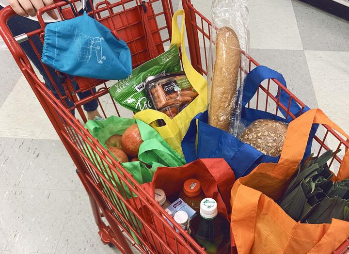 Image du produit Kikkerland Sac à provisions 5 In 1