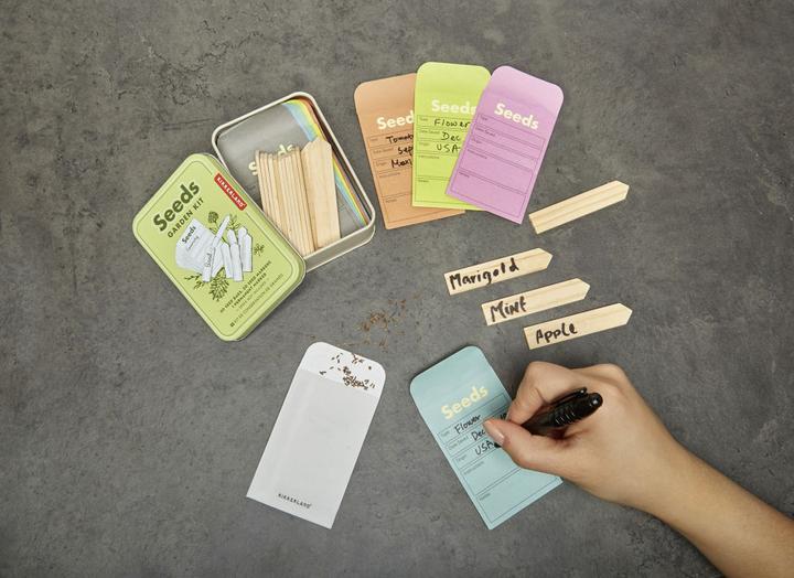 Immagine prodotto Kikkerland Seed Keeping Tin (7.30 cm, 10.40 cm)