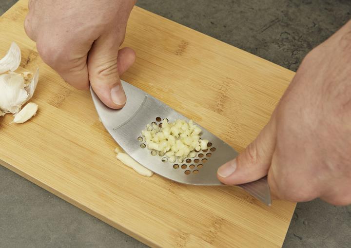 Actual product image Kikkerland Fish Garlic Press