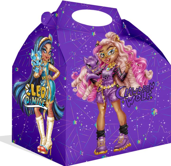 Produktbild Been Smile Monster High Mitgebselbox / Snackbox (12 Stück)