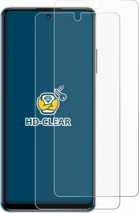 Produktbild BROTECT Schutzfolie Displayschutz Displayschutzfolie Folie Klar Transparent (2 Stück, ZTE Blade V30)