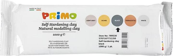 Produktbild Creativ Company Zelfhardende Boetseerklei Zwart, 1000gr