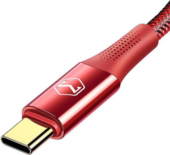 Produktbild Mcdodo Cable USB-C to USB-C CA-8321 100W 90 Degree 1.2m (red) (1.20 m, USB 2.0, 100 W)
