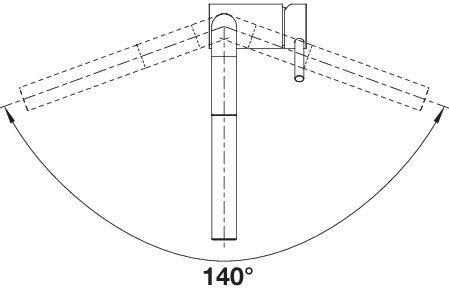 Actual product image Blanco LINUS-S satin dark steel | High pressure | With retractable hose | Backflow preventer |