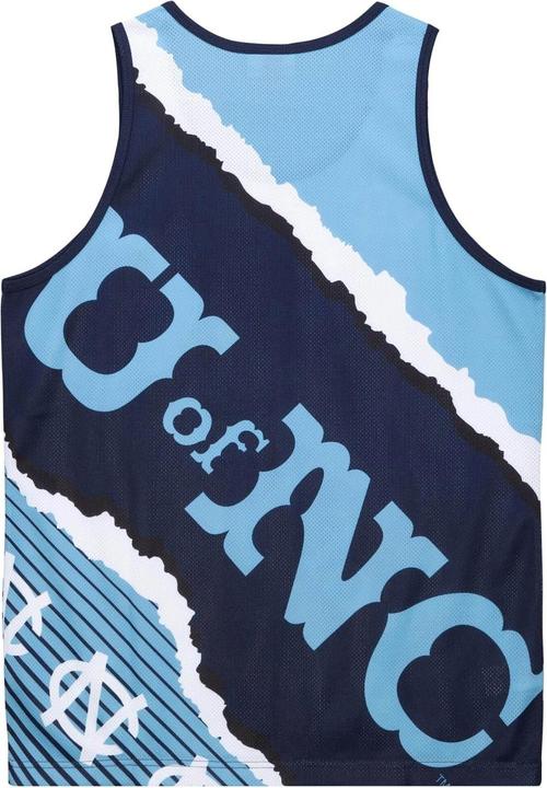 Actual product image Mitchell & Ness M&N JUMBOTRON Basketball Jersey Tank North Carolina - M (M)
