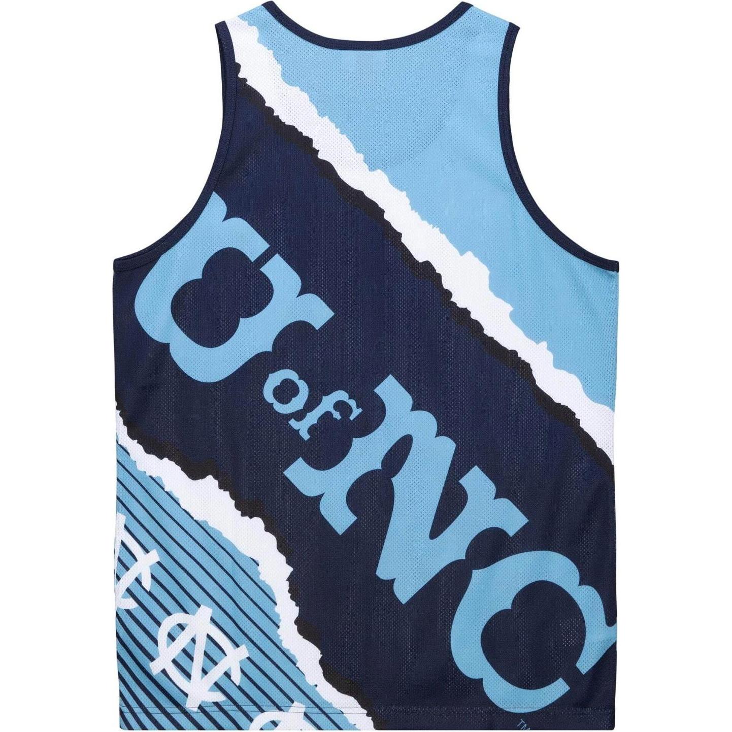 Thumbnail - Mitchell & Ness, Herren, Sportshirt, M&N JUMBOTRON Basketball Jersey Tank North Carolina - M (M), Mehrfarbig, M