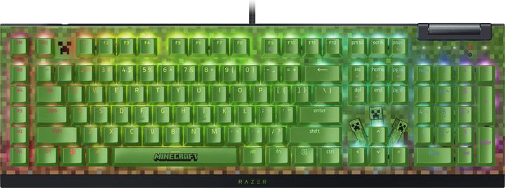 Actual product image Razer Blackwidow V4 X Minecraft Edition (US, Cable)
