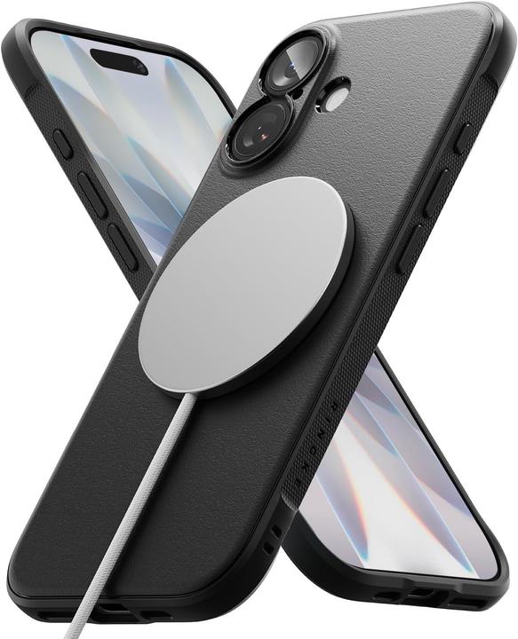 Produktbild Ringke Onyx Magnetic MagSafe Case für iPhone 17 - Schwarz (Apple iPhone 17)