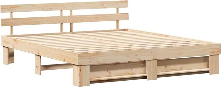 Actual product image vidaXL Platform bed (100 x 200 cm)