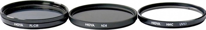 Image du produit Hoya Kit de filtres numériques II (77 mm, Filtre gris neutre, Filtre polarisant, Filtre UV)