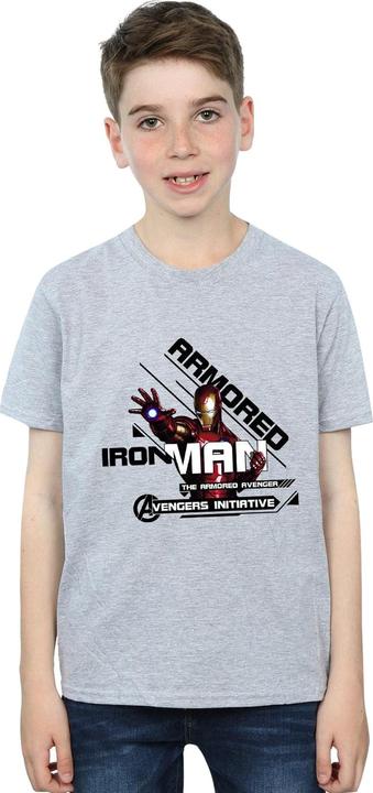 Immagine prodotto Avengers Iron Man Armoured Avenger Maglietta Ragazzi (152, 158)