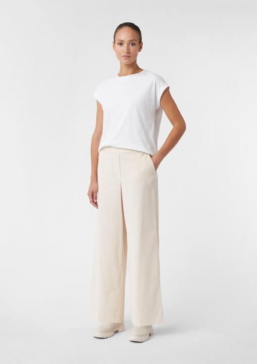 Actual product image Comma Hose Wide-Leg-Hose aus Feincord mit Elastikbund (44)