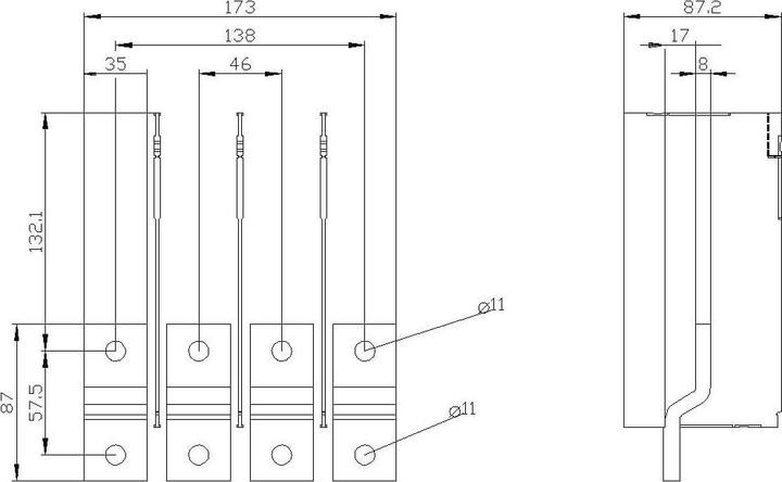 Actual product image Siemens SIEM connection extension