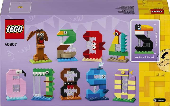 Image du produit LEGO Les chiffres d’anniversaire (LEGO Iconic)