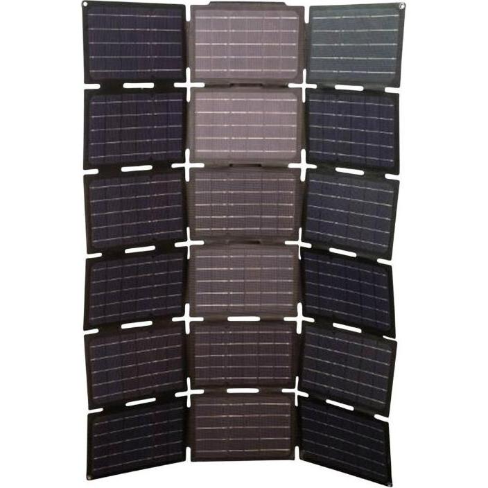 P2R, Solarpanel, Faltbares Solarpanel-Ladegerät für Leader Fox-Batterie und USB für Smartphone - PC (150 W, 3.50 kg)