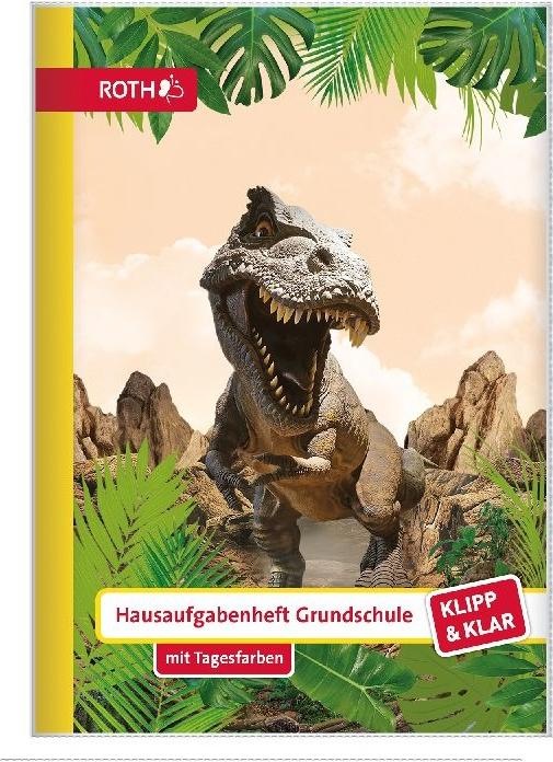 Actual product image Roth Homework book Tyrannosaurus (A5)