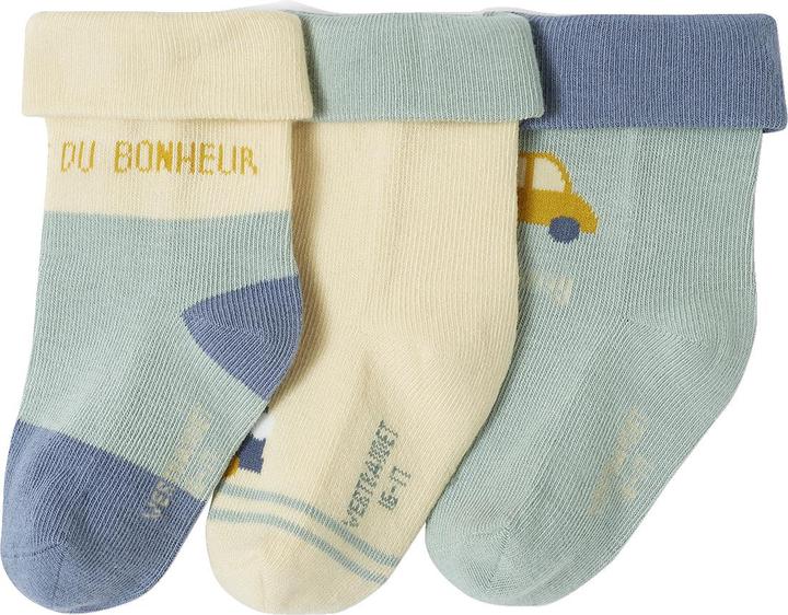 Produktbild Vertbaudet 3er-Pack Jungen Baby Socken Oeko-Tex (3er Pack, 18)