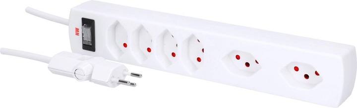 Produktbild Max Hauri Safety Line 90° mit Schalter (6 x, Typ 13, 2 m)