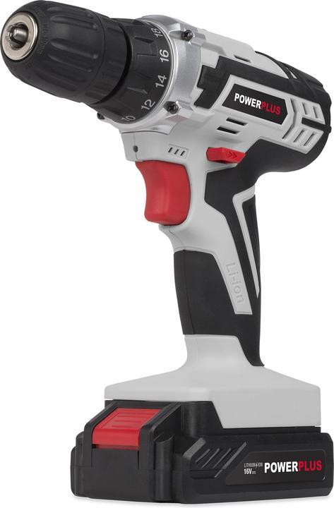 Produktbild Powerplus Bohrschrauber 16V - inkl. Akku 16V 1.3Ah und Ladegerät