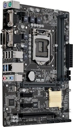 Productafbeelding ASUS H110m-C, Matx, Lga1151 (LGA 1151, Intel H110, mATX)