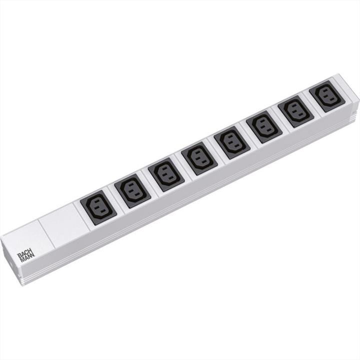 Image du produit Bachmann Bâti de prises 19" 8x IEC320 C13 femelles