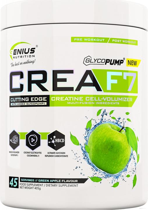 Actual product image Genius Nutrition CreaF7 (Green apple, 1 pcs., 405.41 g)