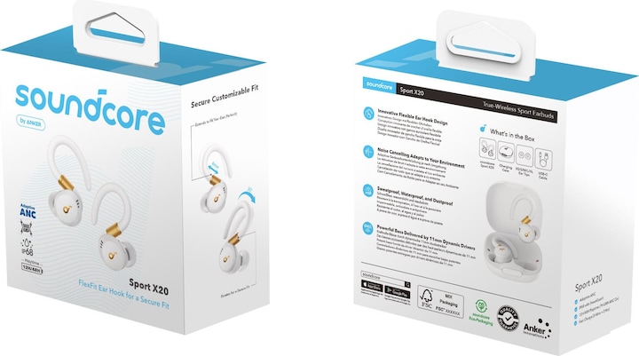 Image du produit soundcore Sport X20 (ANC, 7 h, Sans fil)