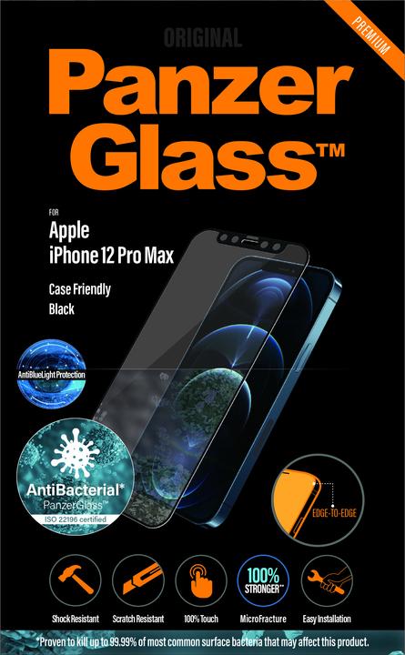 Produktbild PanzerGlass Case Friendly (1 Stück, Apple iPhone 12 Pro Max)