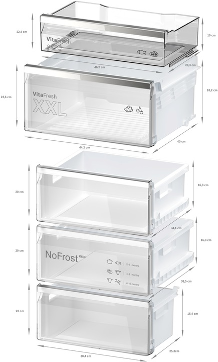 Produktbild Bosch Hausgeräte KGN39AIAT (363 l)