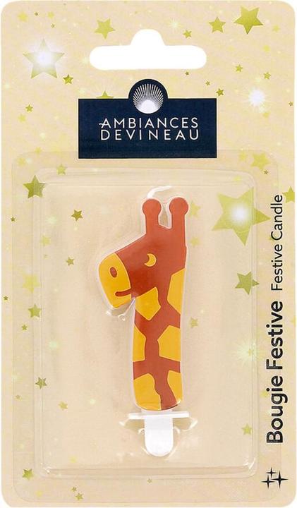 Produktbild Ambiances Devineau Tier-Kerze Nr. 1 - Giraffe (1 x)