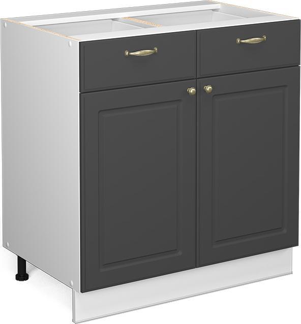 Anthrazit-Gold, Weiss