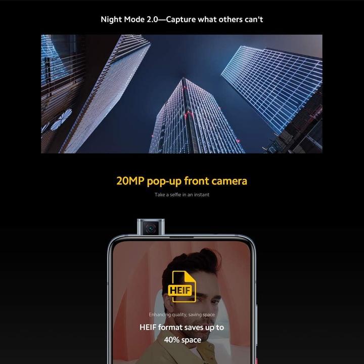 Actual product image Xiaomi Poco F2 Pro (128 GB, electric purple, 6.67", Dual SIM, 5G)