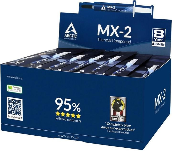 Actual product image Arctic Mx-2 (5.60 W/m K, 4 g)
