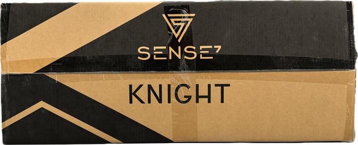 Actual product image Sense Knight fabric black-red