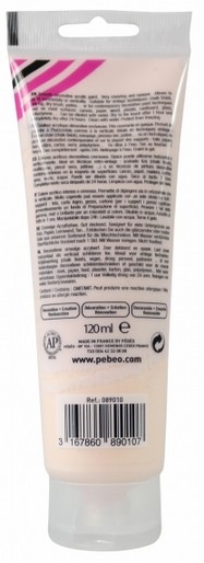 Image du produit Pebeo Decocrème Peinture acrylique mate (Nude, 120 ml)
