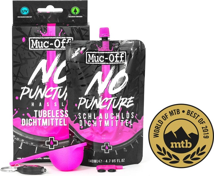 Actual product image Muc-Off No Puncture Hassle Kit 140ml