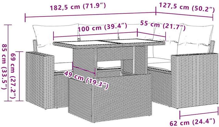 Produktbild vidaXL Jana