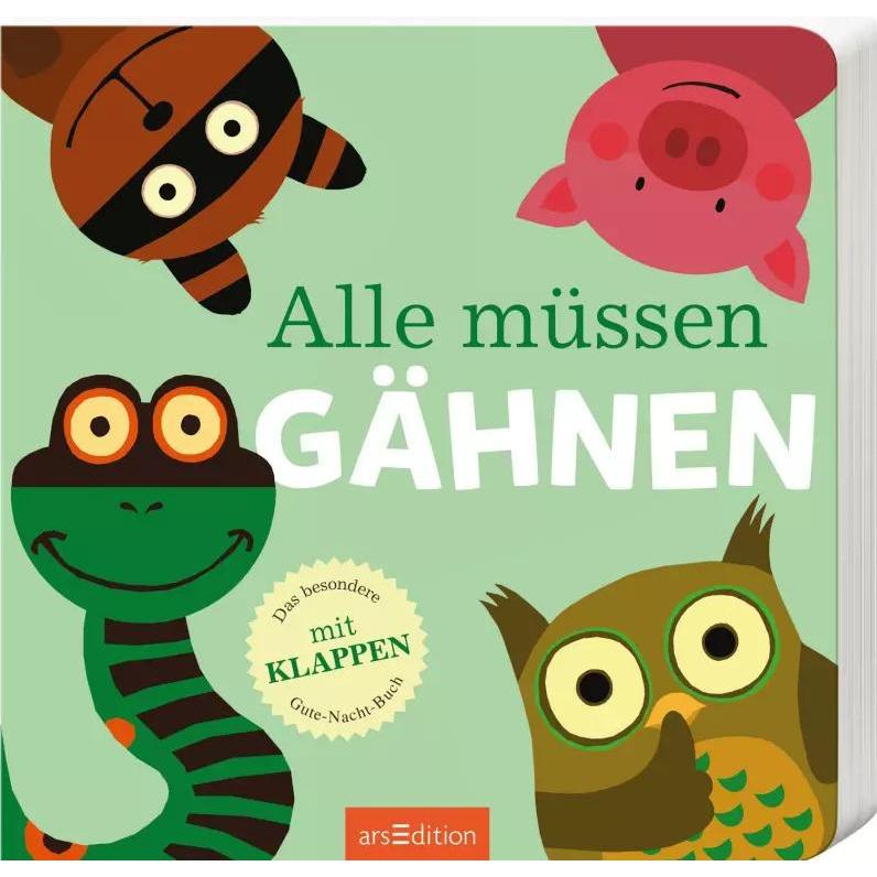 Alle müssen gähnen, Kinderbücher von Maria Höck, Anita Bijsterbosch