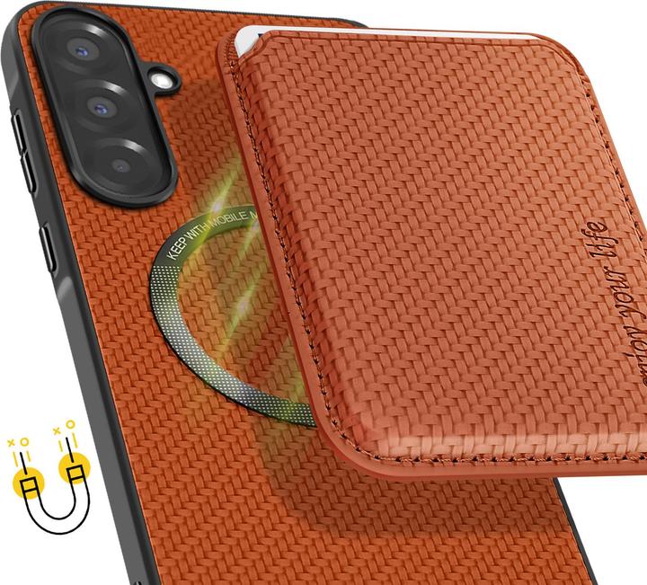 Produktbild Avizar Hülle für Samsung Galaxy A56 Kartenfach Abnehmbar (Samsung Galaxy A56)