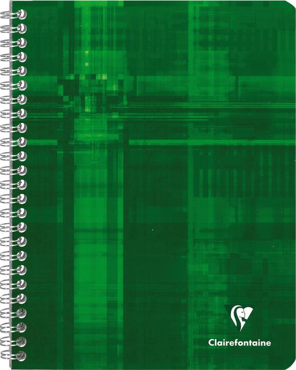 Actual product image Clairefontaine Spiralheft (17 x 22 cm, Checked, Hardcover)